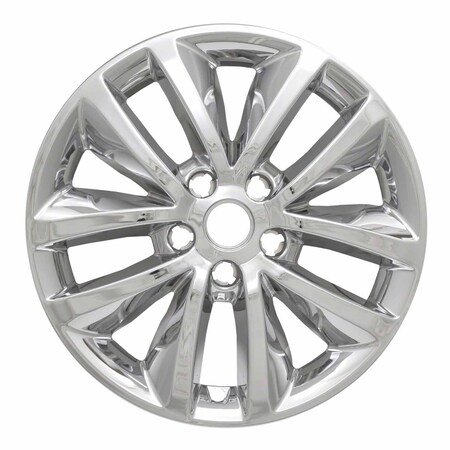 Coast2Coast 17", 10 Spoke, Chrome Plated, Plastic, Set Of 4, Not Compatible With Steel Wheels IWCIMP399X